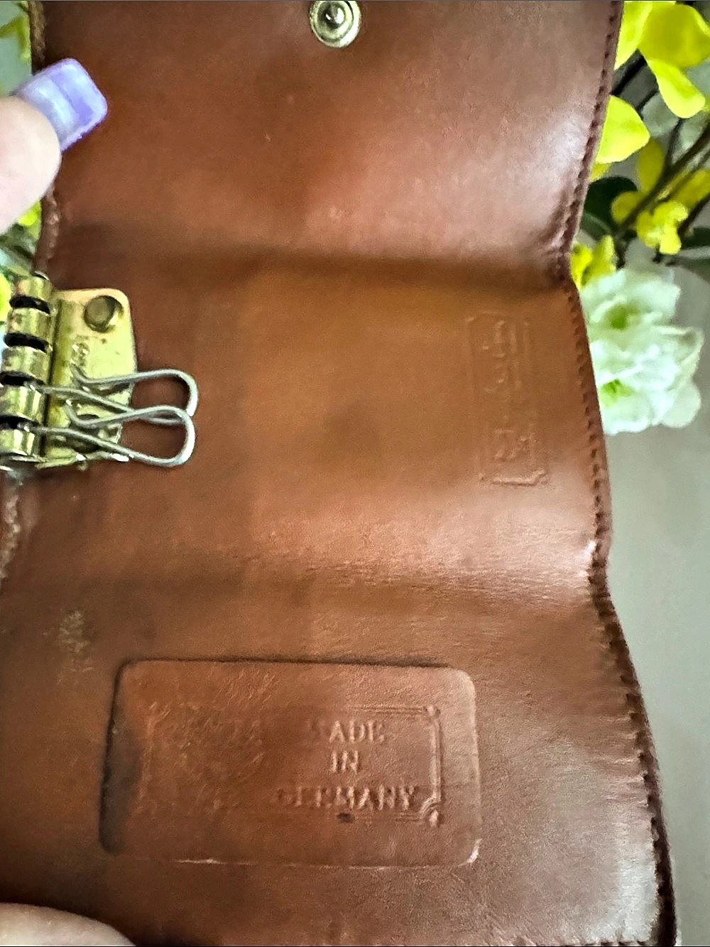 MCM Vintage Visetos 4-Hook Key Case Wallet π©πͺπ©πͺπ©πͺ - Picture 7 of 14